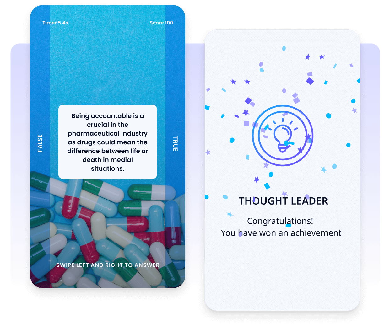 Test your team's knowledge with rapid reffresh quizzess